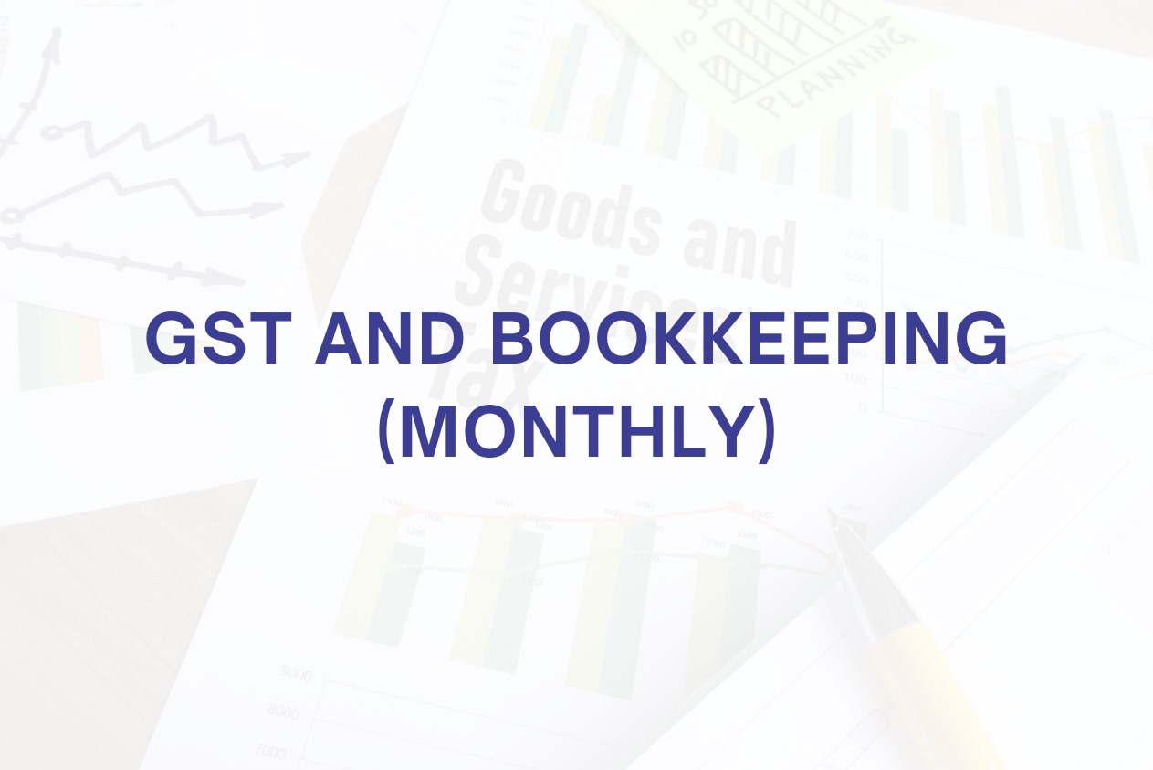 Gst and bookkeeping ( Monthly)